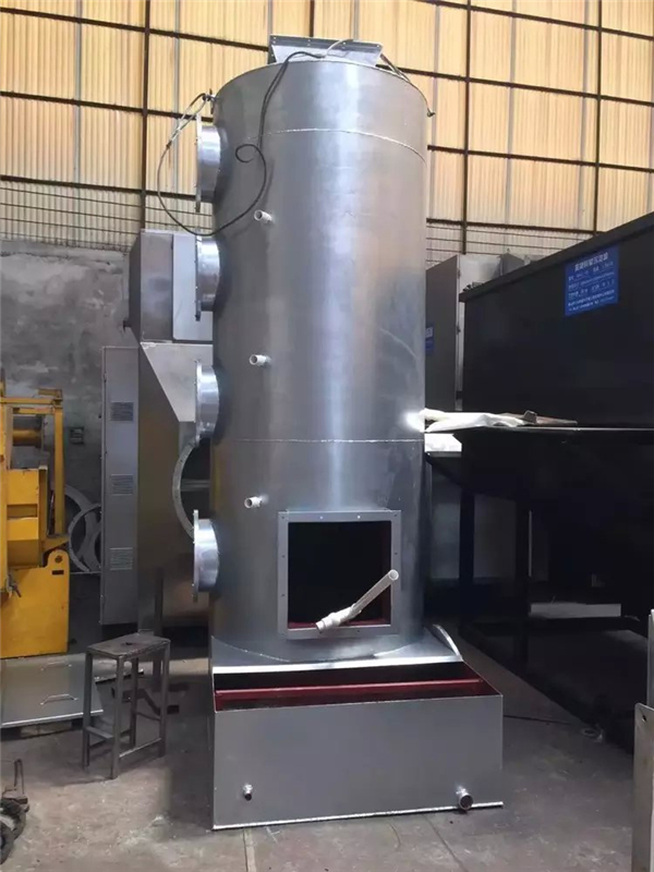 噴漆廢氣處理方案1:低溫等離子廢氣處理設備組合方案